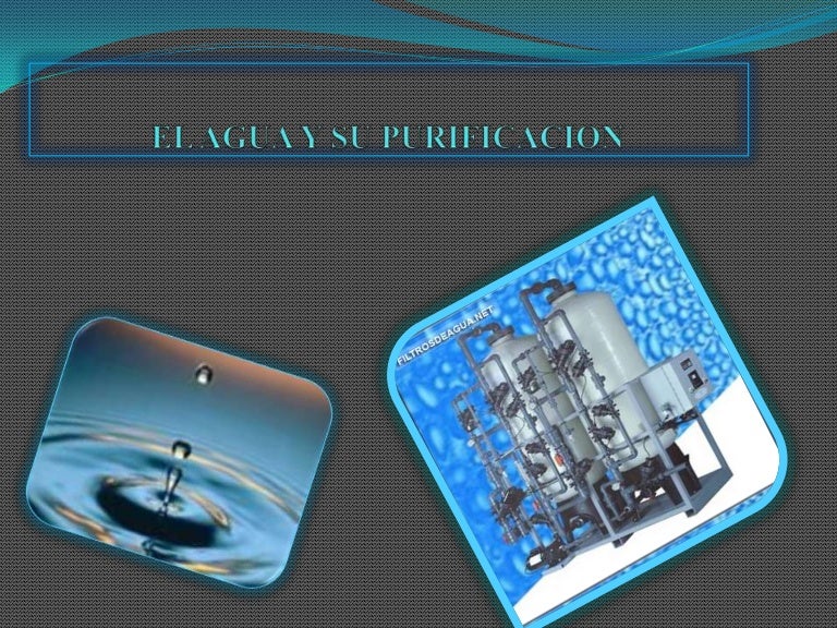 metodos de purificacion del agua en el laboratorio